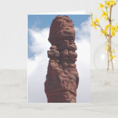 Het denken aan u kaart (Gele Bloem)