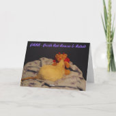 Het denken aan u met Milko. Kaart (Achterkant)