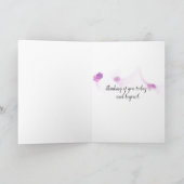 het denken aan u monarchvlinder kaart (Binnen)