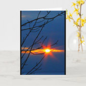 Het Denken van de Zonsondergang van Winnebago van Kaart (Gele Bloem)