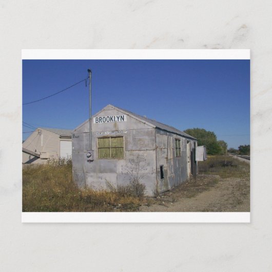 Het Depot van Brooklyn Briefkaart (Voorkant)