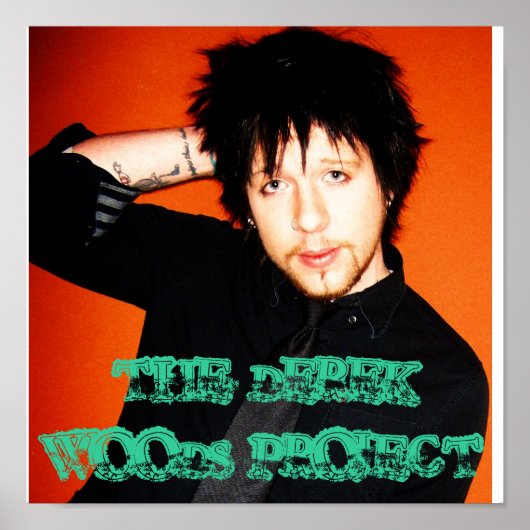 HET DEREK BOS PROJECT POSTER (Voorkant)