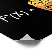 Het derivaat van een aardappelButton Poster (Hoek)