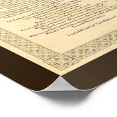 Het Desiderata-gedicht van Max Ehrmann Poster (Hoek)