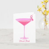 Het Design Pinktini van Halftime Kaart (Gele Bloem)