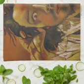 Het desperate Man Theedoek (Gevouwen)