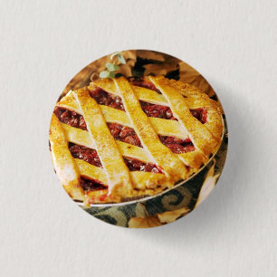 Het Dessert van de Thanksgiving Ronde Button 3,2 Cm