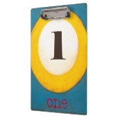 Het dichte Schilderen van Aantal Één PoolKoop Klembord (Links)