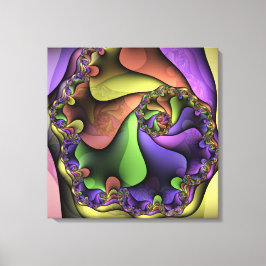 Het dichtstbijzijnde Verplette Canvas Afdruk