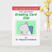 HET DIEET VAN HET WENSKAART KAART (Gele Bloem)