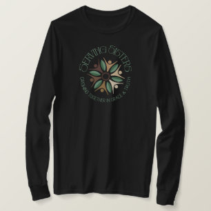 HET DIENEN ZISTERS LOGO ZWARTE LONG SLEEVE T-Shirt