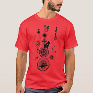Het dier en de mens t-shirt