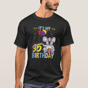Het Dierenvriend van mijn 35e verjaardag Koala T-shirt