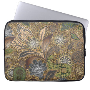 Het dierlijke Patroon van Paisley van de Druk Laptop Sleeve