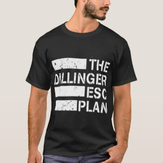 het dillinger ontsnappingsplan cadeau t-shirt