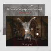 Het diner gast HALLOWEEN Kaart (Voorkant / Achterkant)