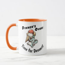 Het Diner Is Voorbij! Tijd Voor Dessert!