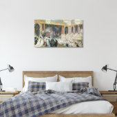 Het diner op de Tuileries, 1867 Canvas Afdruk (Insitu (Slaapkamer))