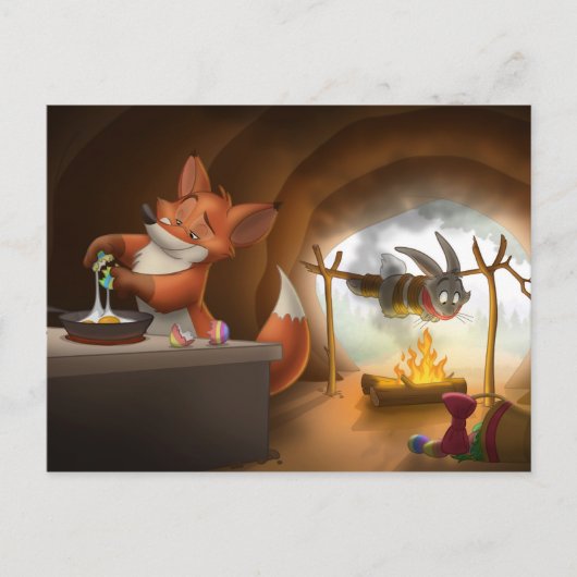 Het Diner van Pasen Feestdagenkaart (Voorkant)