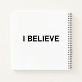 Het ding dat ze zagen - ik geloof dat buitenaardse notitieboek (Achterkant)