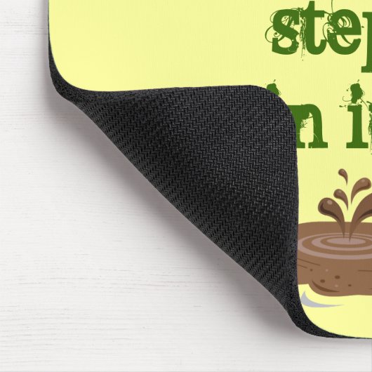 Het ding over Puddles_ Muismat (Hoek)