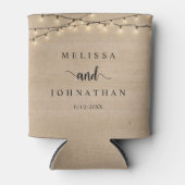 Het Dinner van de bruiloft en de Partij van de wed Blikjeskoeler (Voorkant)