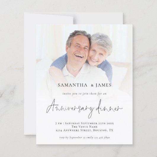 Het Dinner van het Jubileum van het Manuscript van (Voorkant)