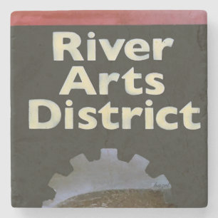 het district Arts Asheville, Asheville Onderzetter