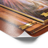 HET DIVINE MERCY DEVOTIONAL AFBEELDING (ORIGINEEL) FOTO AFDRUK (Hoek)