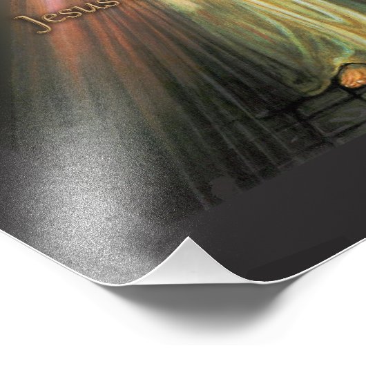 HET DIVINEMERCY DOOR HET DEVOTIONELE AFBEELDING EK FOTO AFDRUK (Hoek)