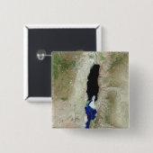 Het dode Zee Vierkante Button 5,1 Cm (Voorkant /achterkant)