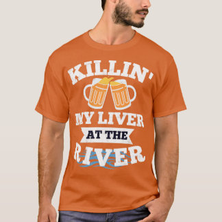 Het doden van mijn lever in de rivier de Catfish H T-shirt
