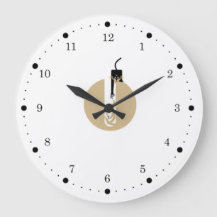 Het doel bereiken grote klok