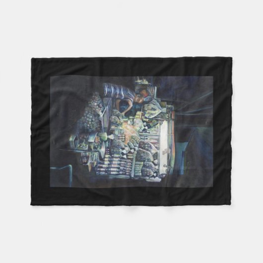 Het doel is bereikt, Singapore Fleece Deken (Voorkant (Horizontaal))