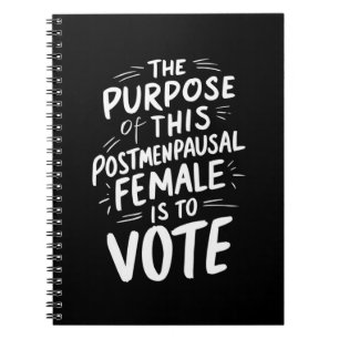 Het doel van deze post menopauzale Harris Walz Notitieboek