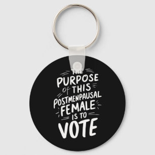 Het doel van deze post menopauzale Harris Walz Sleutelhanger