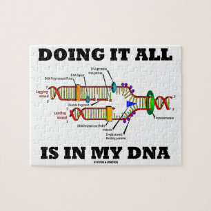 Het doen van alles zit in mijn DNA (DNA-replicatie Legpuzzel