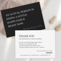 Het doen van een beetje Happy Dance Kleine Onderne