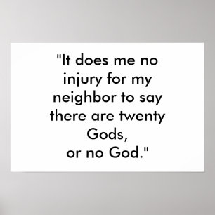 "Het doet me geen letsel Poster