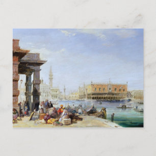 Het Dogepaleis van Santa Maria della Briefkaart