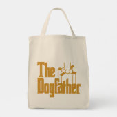 Het Dogfather-ontwerp Tote Bag (Achterkant)