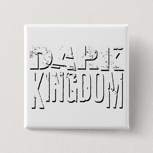 Het donkere koninkrijk vierkante button 5,1 cm (Voorkant)