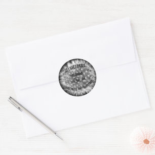 Het Dons van de paardebloem Ronde Sticker