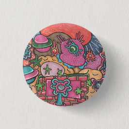 Het Doodle systeem Ronde Button 3,2 Cm