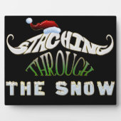 Het doorboren van de sneeuw fotoplaat (Voorkant)