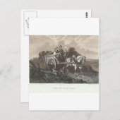 Het dorp Beau Briefkaart (Voorkant / Achterkant)