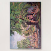 Het dorp Blacksmith Large Puzzle Legpuzzel (Verticaal)