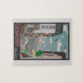 Het dorp Chamonix - BonW Legpuzzel (Horizontaal)