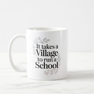Het Dorp dat een School Drijft Quote Koffiemok
