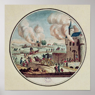 Het dorp en de vernietiging van de katholieken poster